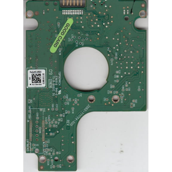 WD5000KMVV-11TK7S1, 701754-500 AD, WD USB 2.5 PCB