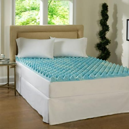 foam mattress memory topper toppers king loft beautyrest gel inch quick