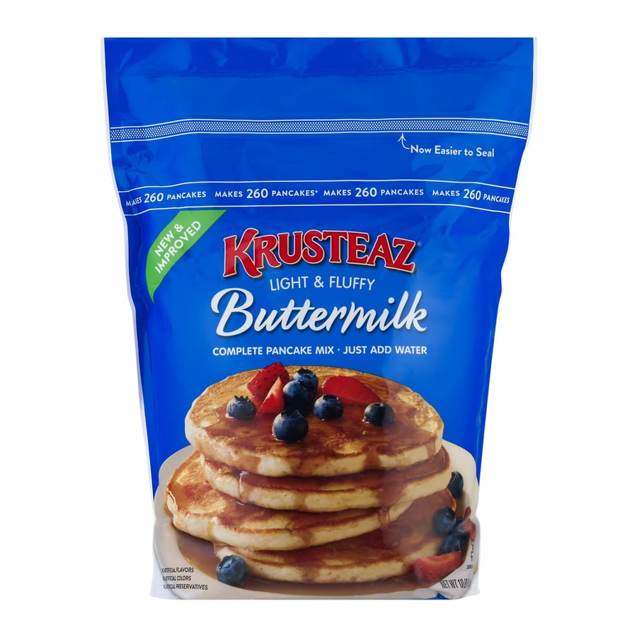 Krusteaz Complete Buttermilk Pancake Mix, 10 lbs Family Size Bag