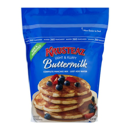 Krusteaz Complete Buttermilk Pancake Mix, 10 lbs Family Size (What's The Best Pancake Mix)