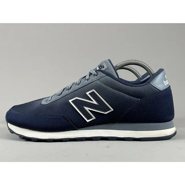 New Balance 501 Men’s Size 9.5 D Blue White Casual Sneakers Athletic Shoes EUC