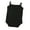 Black, variant on Baby Infant Toddler Ribbed Sleeveless Bodysuit Jumpsuit Unisex Solid Color Summer Suspender 0-24 Months Black 0 Month