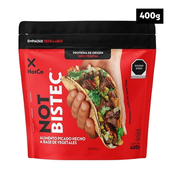 Bistec en trozos NotCo Not Bistec hecho a base de vegetales 400g