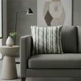 thumbnail image 6 of Explorer Antigua 21" Square Pillow - Coal Gray in Set of 2, 6 of 9