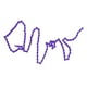 thumbnail image 4 of Cadenas fijas BMX de una sola velocidad de 7 colores para cadenas de bicicleta de 1/2" x 1/2" Violeta, 4 of 8