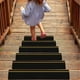 thumbnail image 1 of Peldaños antideslizantes para escaleras | Paquete de 5 cintas antideslizantes de PVC esmerilado para escalones y suelos | Tiras reflectantes de seguridad impermeables de 61 x 10 cm | Uso en, 1 of 7