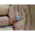 thumbnail image 6 of .54ct natural round brilliant diamond solitaire necklace i/vs2 16 inch 14k, 6 of 6