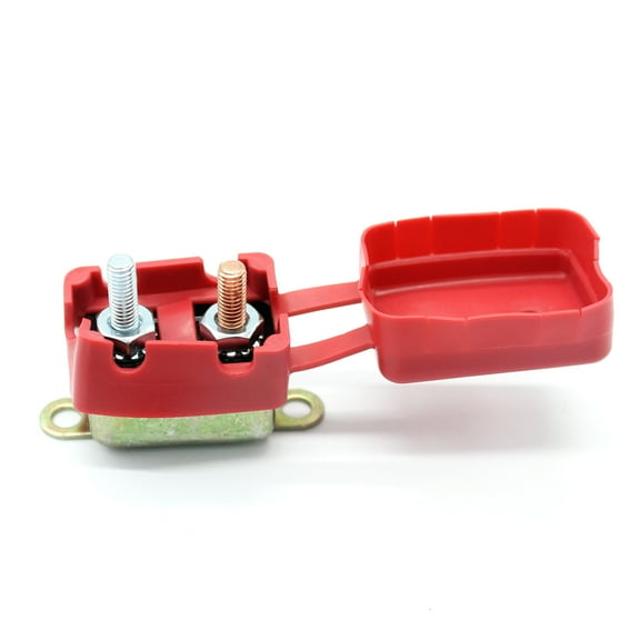 Dalidasy DC 12V 30A IP67 Waterproof Circuit Breaker with Auto Reset for Marine Boat Dirt Bike Special Vehicle (Red)