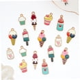 thumbnail image 4 of Nestingho 40Ud Colgantes De Esmalte En Aleación Para Llaveros Y Accesorios De Joyería, 4 of 7