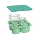 thumbnail image 1 of Stanley cup Bandeja y molde de hielo de silicona mejorados, bandeja de hielo de café cilíndrica de gran tamaño para refrigerador con tapa y accesorios de vidrio, 1 of 2