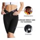 thumbnail image 2 of Mimigo Pantalones cortos de sauna para mujer, pantalones cortos de talle alto, traje de entrenamiento, traje de entrenamiento de cintura, 2 of 4