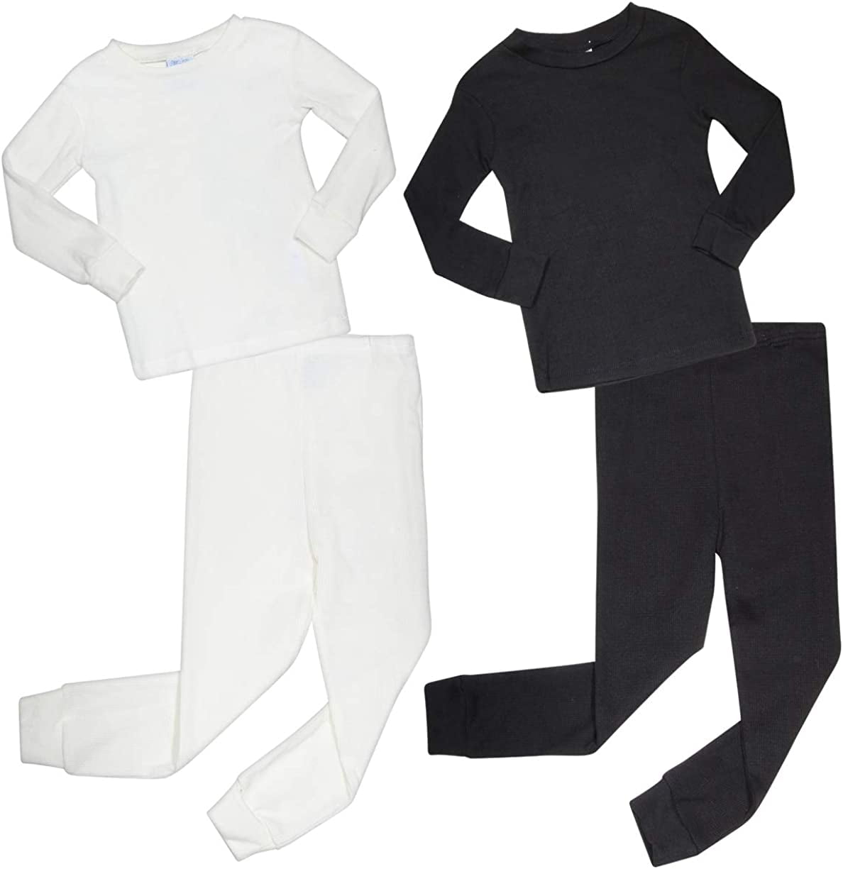 Arctic Hero Baby Boys’ Thermal Underwear 4 Piece Waffle Knit Top and