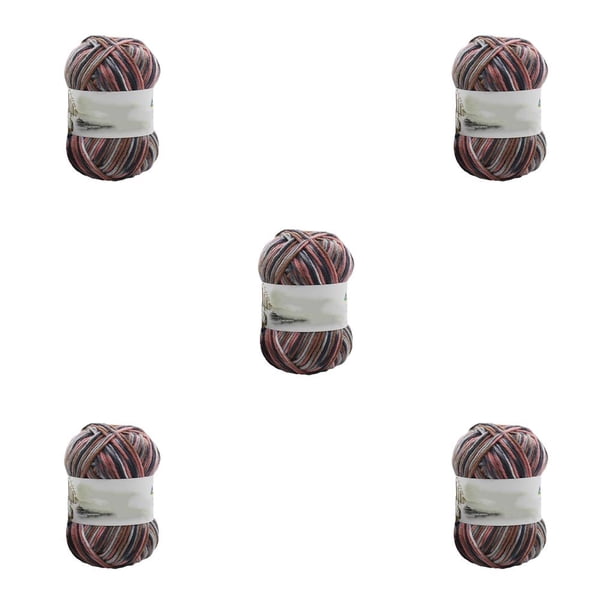 Monstrate Bufandas Hilo de tejer DIY Hilo tejido a mano para suéter de bebé Gorro de boina Accesorio de tejido de ganchillo Suministros de costura Type2 NO2 Monstrate CBP164542