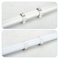 thumbnail image 5 of T8 U Clips Soporte para LED Luz Bombilla Montaje Soporte Inoxidable Acero Fluorescente Tubo Soporte con Tornillos Paquete de 6, 5 of 5