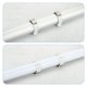 thumbnail image 5 of T8 U Clips Soporte para LED Luz Bombilla Montaje Soporte Inoxidable Acero Fluorescente Tubo Soporte con Tornillos Paquete de 6, 5 of 5