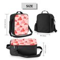thumbnail image 2 of Lsque Cute Mushroom1 Lunch Bag Lunch Box for Women Men Reusable Insulated Lunch Tote Bag,Leakproof Thermal Cooler Sack Food Handbags Case High Capacity, 2 of 9