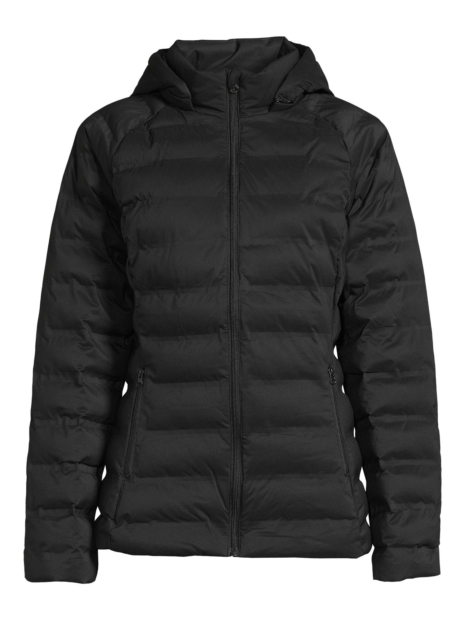 Time and Tru Women's and Plus Packable Stretch Zip Up Puffer Jacket - image 5 of 5