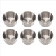thumbnail image 1 of 6 Tazas de Salsa para Mojar Acero Inoxidable 2 Onzas, Mini Tazones Salsa, Condimentos Metal Reutilizables, Recipientes Moldes (Plateados), 1 of 10