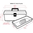 thumbnail image 3 of Flambeau 6966AB 16 in. Lift-Out Tray Box, 3 of 5