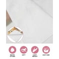 thumbnail image 6 of Easter Bunny Kitchen Dish Towels for Drying Dishes Set of 4, Spring Yellow Floral Rabbit Scarf Botanical Waffle Weave Microfiber Hand Tea Bathroom Towels Quick Dry & Absorbent Towel 15.7x23.6, 6 of 7