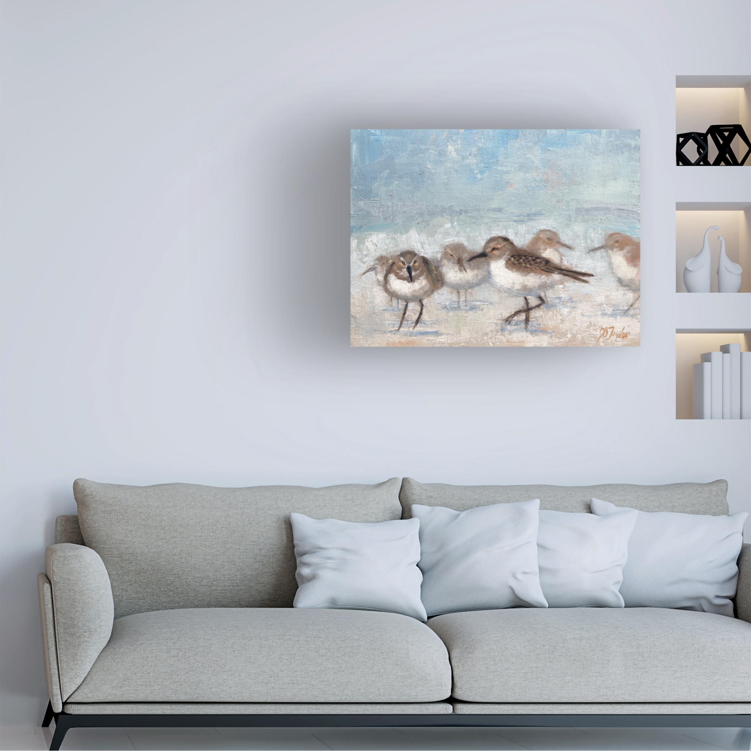 Jennifer Stottle Taylor 'Struttin' Canvas Art
