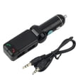 thumbnail image 2 of Car Phone Hands Wireless Bluetooth USB for Charger FM Transmitter MP3 Player LCD, 2 of 4