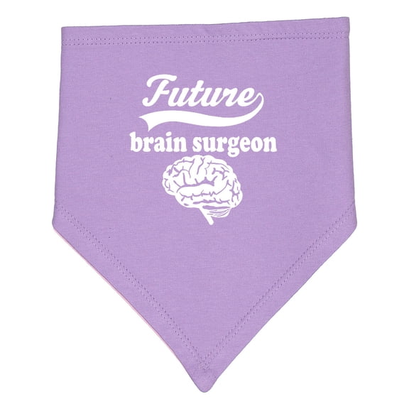 Inktastic Future Brain Surgeon Doctor Baby Bandana Bib