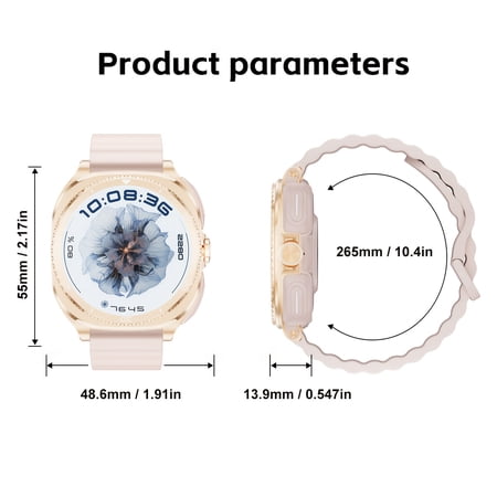 2026 New 2-in-1 Music Smart Watch, Built-in Headphones, 1.53-Inch HD, 400mAh, NFC, 100+ Sports Modes, Android & iOS Compatible