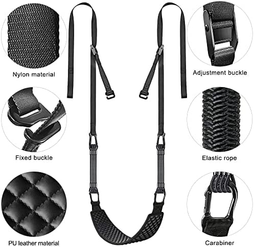 Heavy Duty Wall Mounted Doorway Pull Up Bar, Multifunctional Chin Up Bar, Portable Fitness Door Bar, Body Workout Home Gym System Pull Up Bands