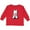 Red, variant on Inktastic Canada Day Westie Boys or Girls Long Sleeve Toddler T-Shirt