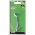 thumbnail image 2 of Hillman Hardware Essentials 851484 Gate Hook and Eye Latch Zinc 4-Inch, 2 of 3