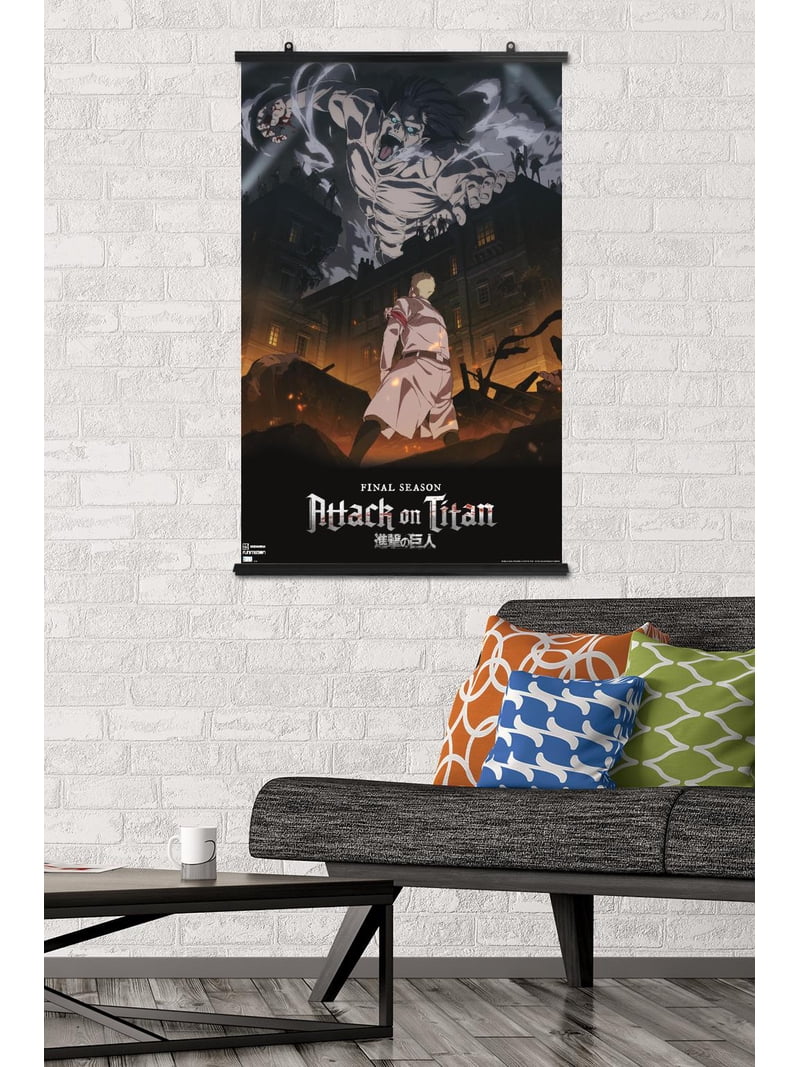 Attack on Titan: Season 4 - Key Visual 1 Wall Poster, 22.375