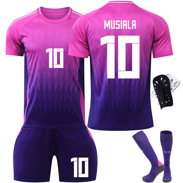 Ballon de Football Réplique Violet Domicile et Extérieur No. 10 MUSIALR