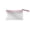 Pink, variant on Clear Frosted Zipper Pouch, Waterproof A6 Document Storage Bag Portable Mini File Organizer with Handle Small Receipt Cash Stationery Holder Travel Office Storage Bag