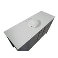 thumbnail image 3 of Horizon 60" Single Bathroom Vanity with Marine Gray Cabinet and Engineered Carrara Top, 3 of 6