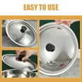 thumbnail image 4 of SHISUYAN Cooking Pot Lid Pot Cover Universal Replacement Pot Lid with Bakelite Knob (18cm), 4 of 9