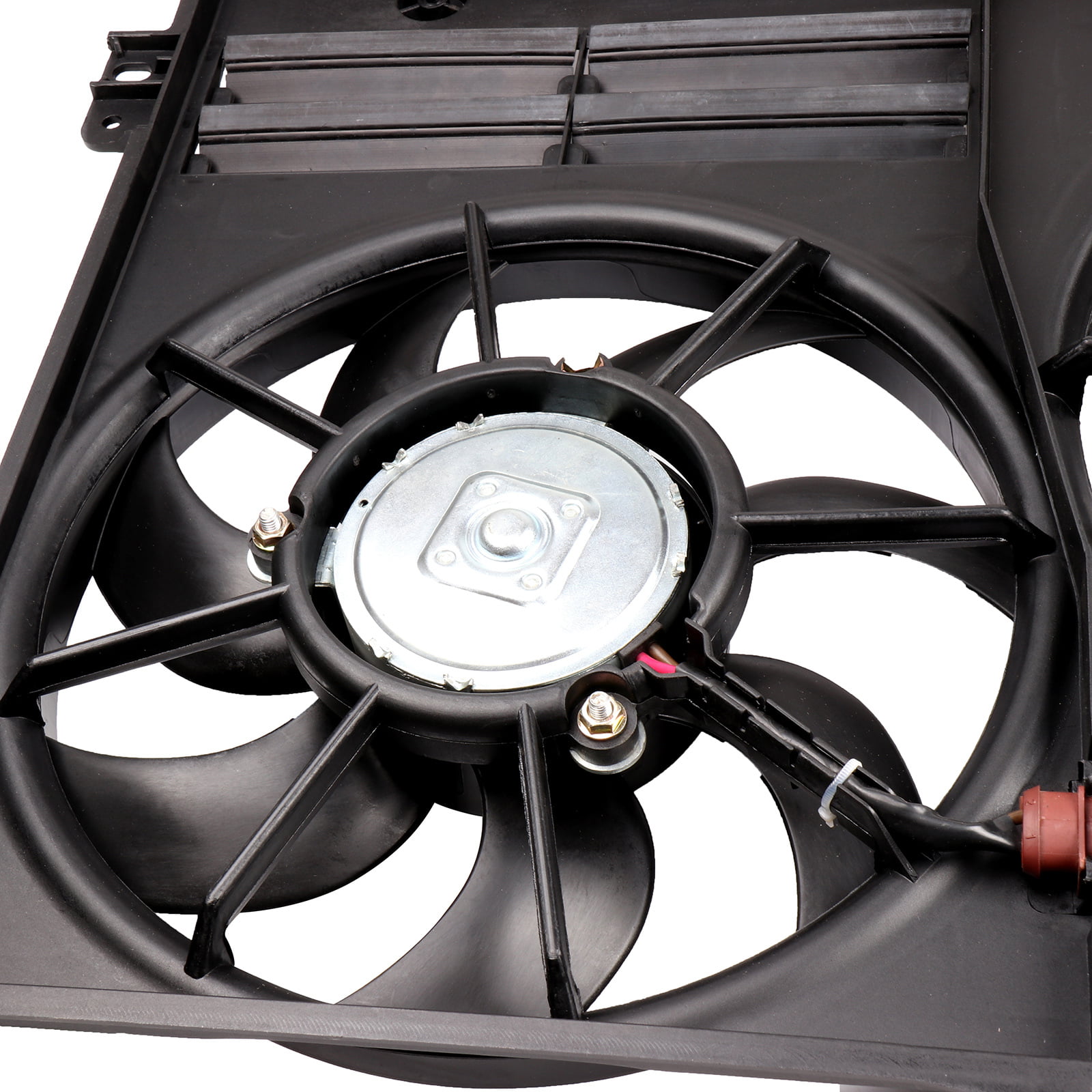 CCIYU Radiator or Condenser Cooling Fan Fit for 05-13 for Volkswagen for  Beetle/Golf/Jetta/Passat/Rabbit Fits select: 2017 VOLKSWAGEN TIGUAN 