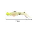thumbnail image 1 of 13cm 25g señuelo de pesca luminoso pulpo calamar anzuelos cebo suave (luminoso) Likrtyny Para estrenar, 1 of 8