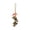Bell, variant on Christmas Bells Hanging Decor Vintage Metal with Rope Bow Tree Door Decor