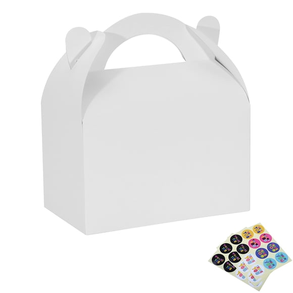 Cajas de regalo Bssay Party Favor, 30 unidades, color blanco, 17 x 10 x 10 cm