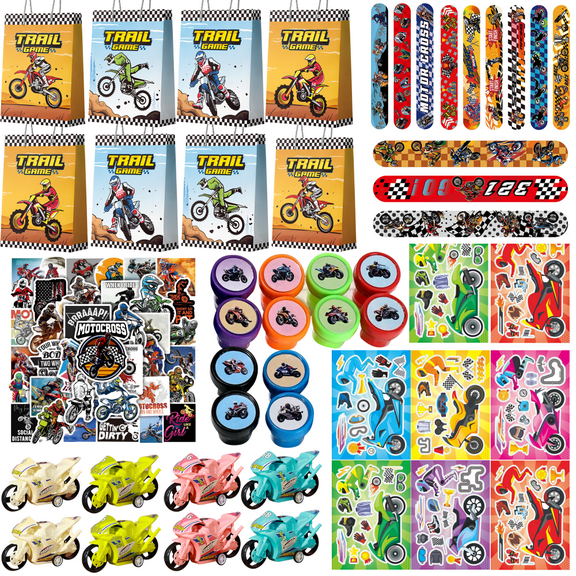 Motorcycle Theme Party Favors