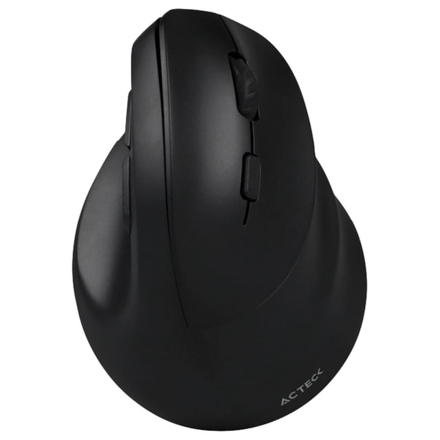 Mouse Ergonomico Acteck VIRTUOS FITT MI520 2400dpi 6 Botones Inalambrico Negro