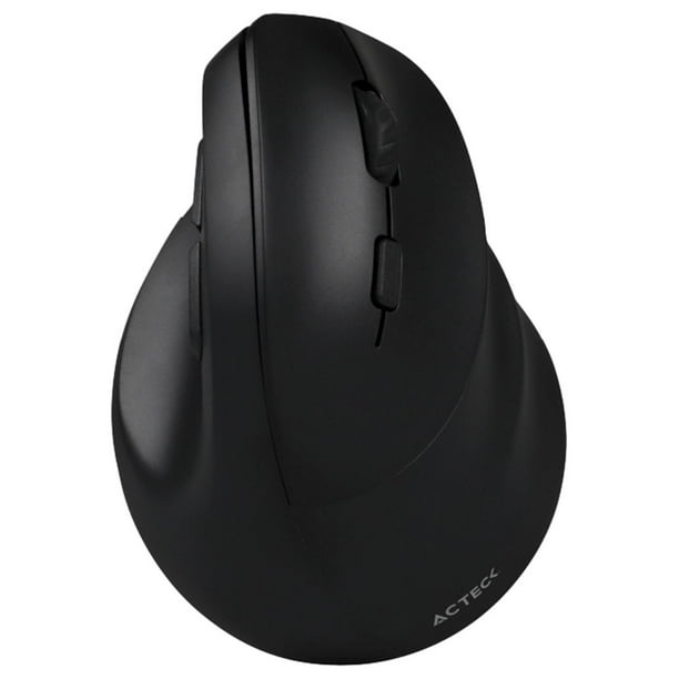 Mouse Ergonomico Acteck VIRTUOS FITT MI520 2400dpi 6 Botones Inalambrico Negro