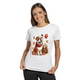 thumbnail image 2 of Welcome Fall Bulldog Enjoys School Time Autumn Fall Leaves Shirt T-shirt Unisex Merch Dog Lover Gifts Idea - 02013, 2 of 6