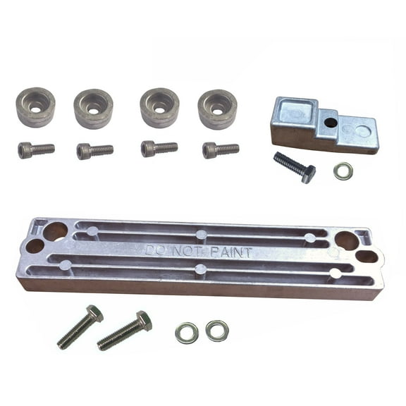 Suzuki Aluminum Anode Kit Fits 90 -100 - 115 -140HP Includes Hardware