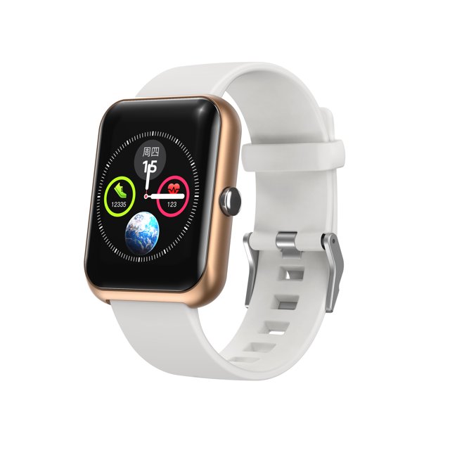 Reloj inteligente a prueba de agua, reloj deportivo con rastreador de actividad física con salud, deportes, monitor de sueño, conteo de pasos Adepaton LRWJ523-3