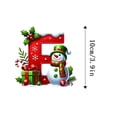 thumbnail image 3 of 26 Letters Christmas Tree Decoration Pendant Christmas Tree Ornaments DIY Christmas Ornaments Christmas Decoration Xmas Tree Hanging Decor, 3 of 3