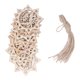 thumbnail image 1 of Adornos colgantes de madera huecos para árbol de Navidad, colgantes decorativos para el hogar, accesorios de decoración, JM00207, 1 of 14