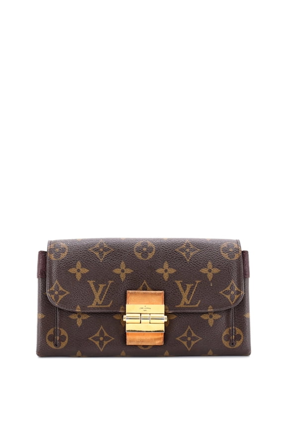 Pre-Owned Elysee Wallet Monogram Canvas and Leather By Rebag