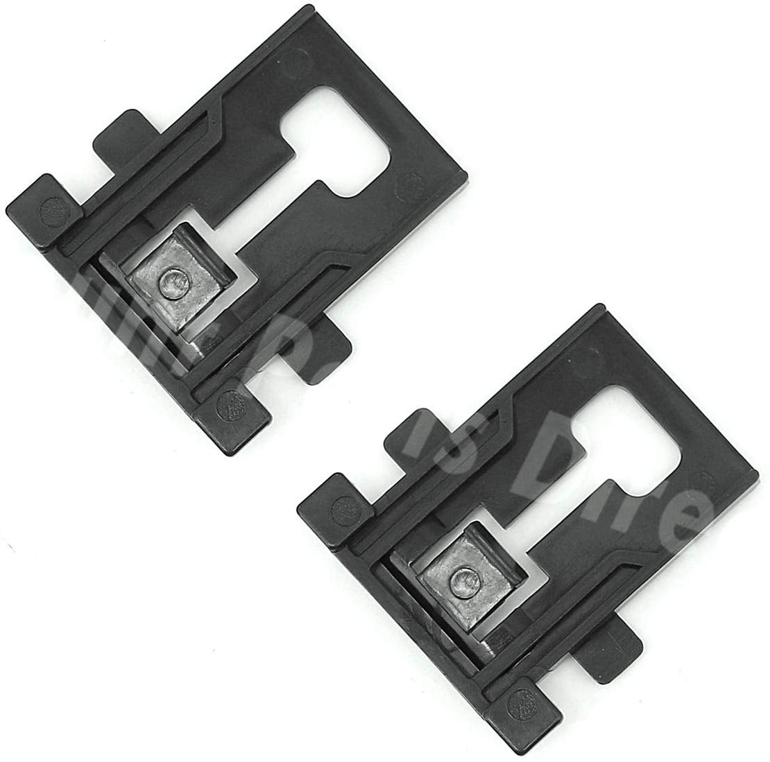 2PCS W10195840 Dishwasher Rack Adjuster Positioner Replacement Part for